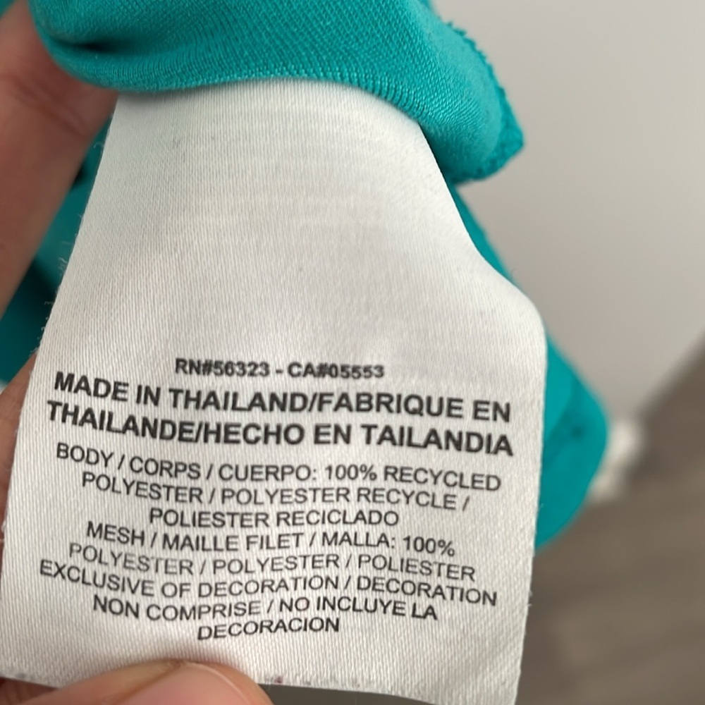 Nike Turquoise Dri-FIT Athletic Tank size xs - Picture 6 of 7